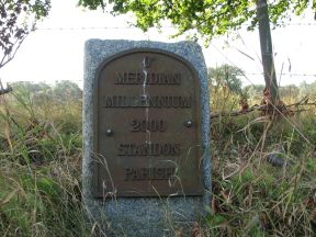 Greenwich Meridian Marker; England; Hertfordshire; Old Hall Green